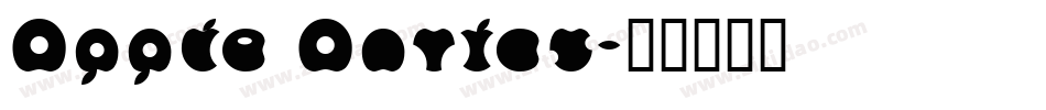 Apple Antics字体转换